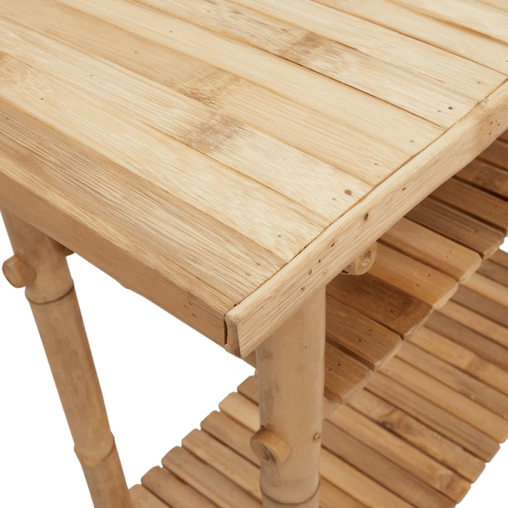 Console table, 90x37x75cm, bamboo