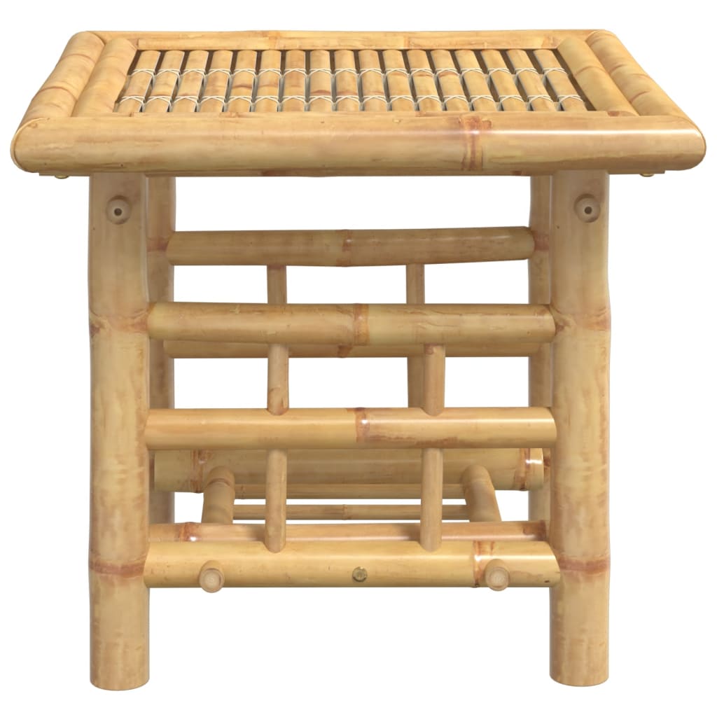 Sānu galds, 45x45x45 cm, bambuss