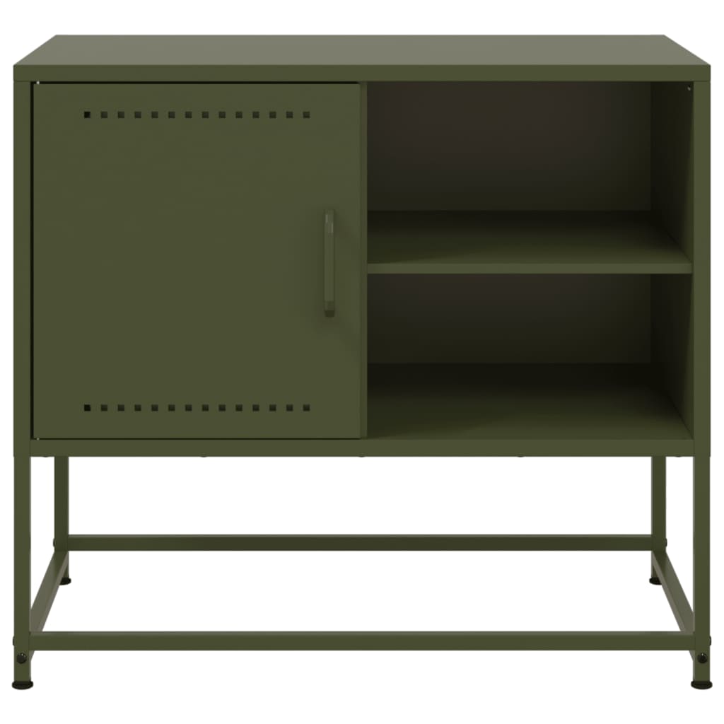 TV stand, mustard, 100.5x39x60.5cm, steel