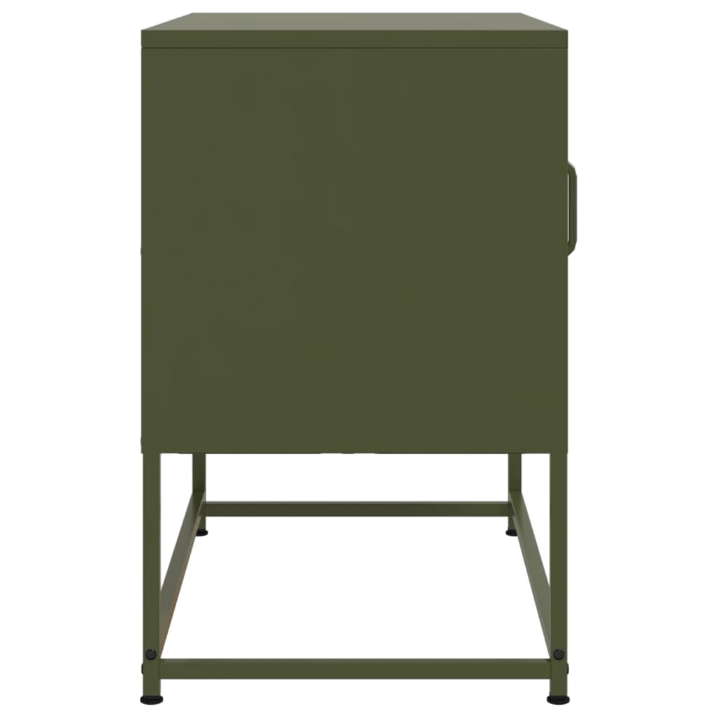 TV stand, mustard, 100.5x39x60.5cm, steel