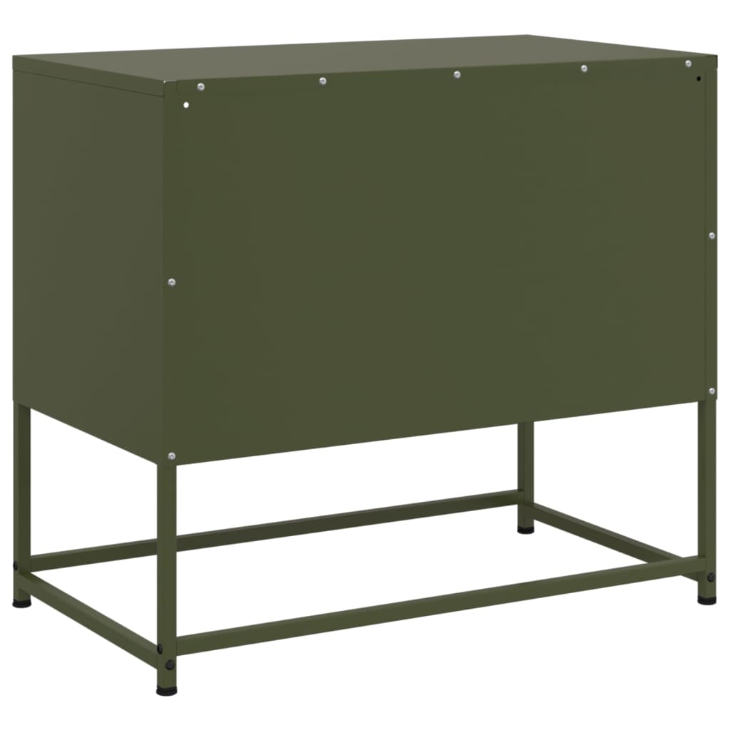 TV stand, mustard, 100.5x39x60.5cm, steel