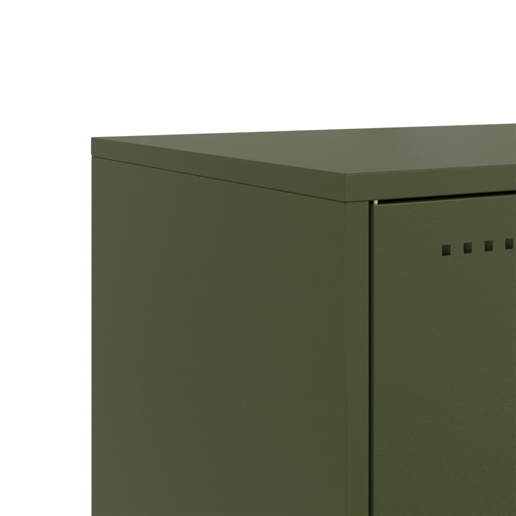 TV stand, mustard, 100.5x39x60.5cm, steel