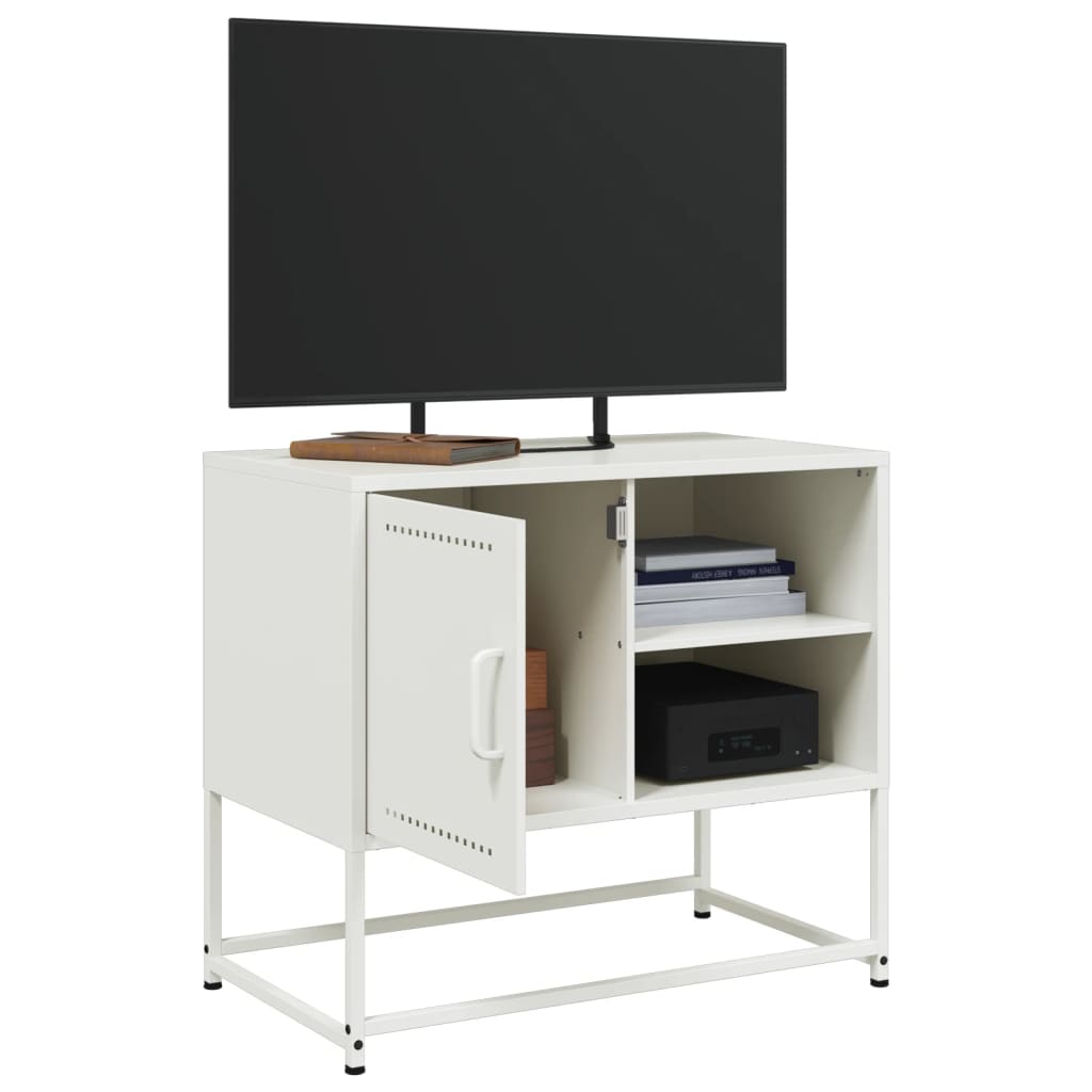 TV cabinet, olive, 100.5x39x60.5cm, steel