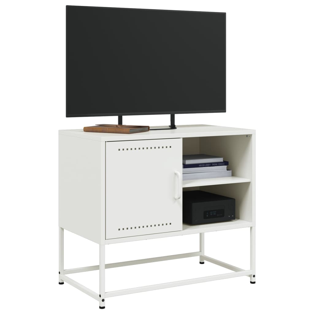 TV cabinet, olive, 100.5x39x60.5cm, steel