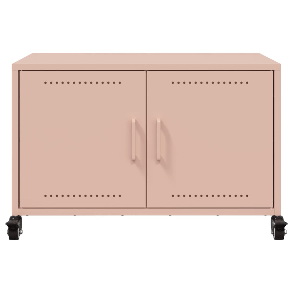 TV cabinet, pink, 68x39x43.5cm, steel