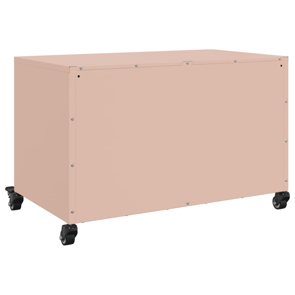 TV cabinet, pink, 68x39x43.5cm, steel