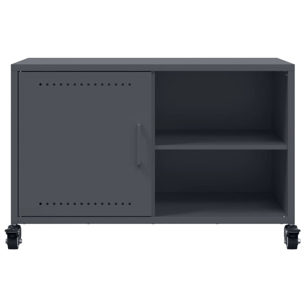 TV skapis, antracīts, 68x39x43,5cm, tērauds