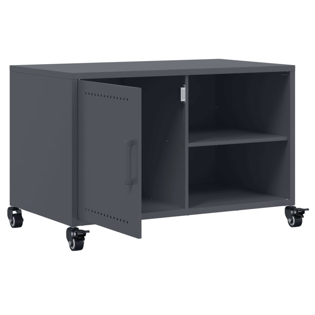 TV skapis, antracīts, 68x39x43,5cm, tērauds
