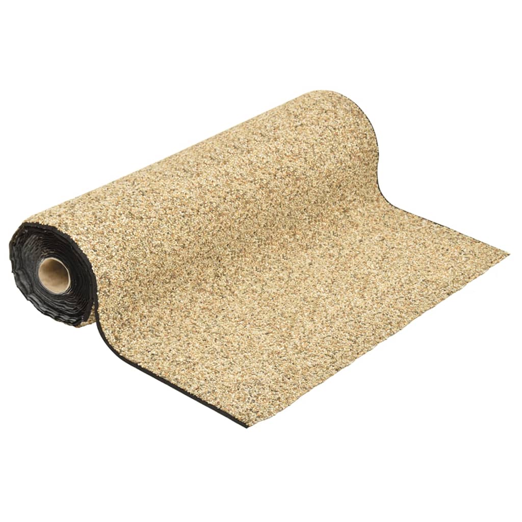 Pond liner with pebbles, natural sand, 250x100cm