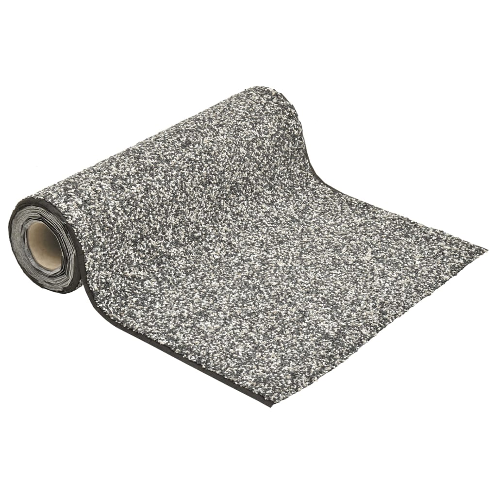 Pond liner with pebbles, grey, 400x40cm
