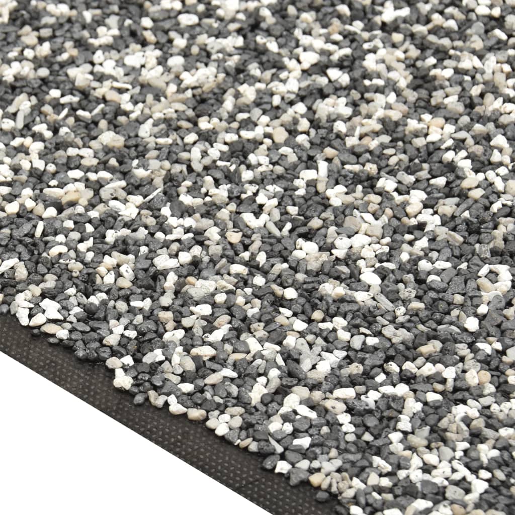 Pond liner with pebbles, grey, 400x40cm