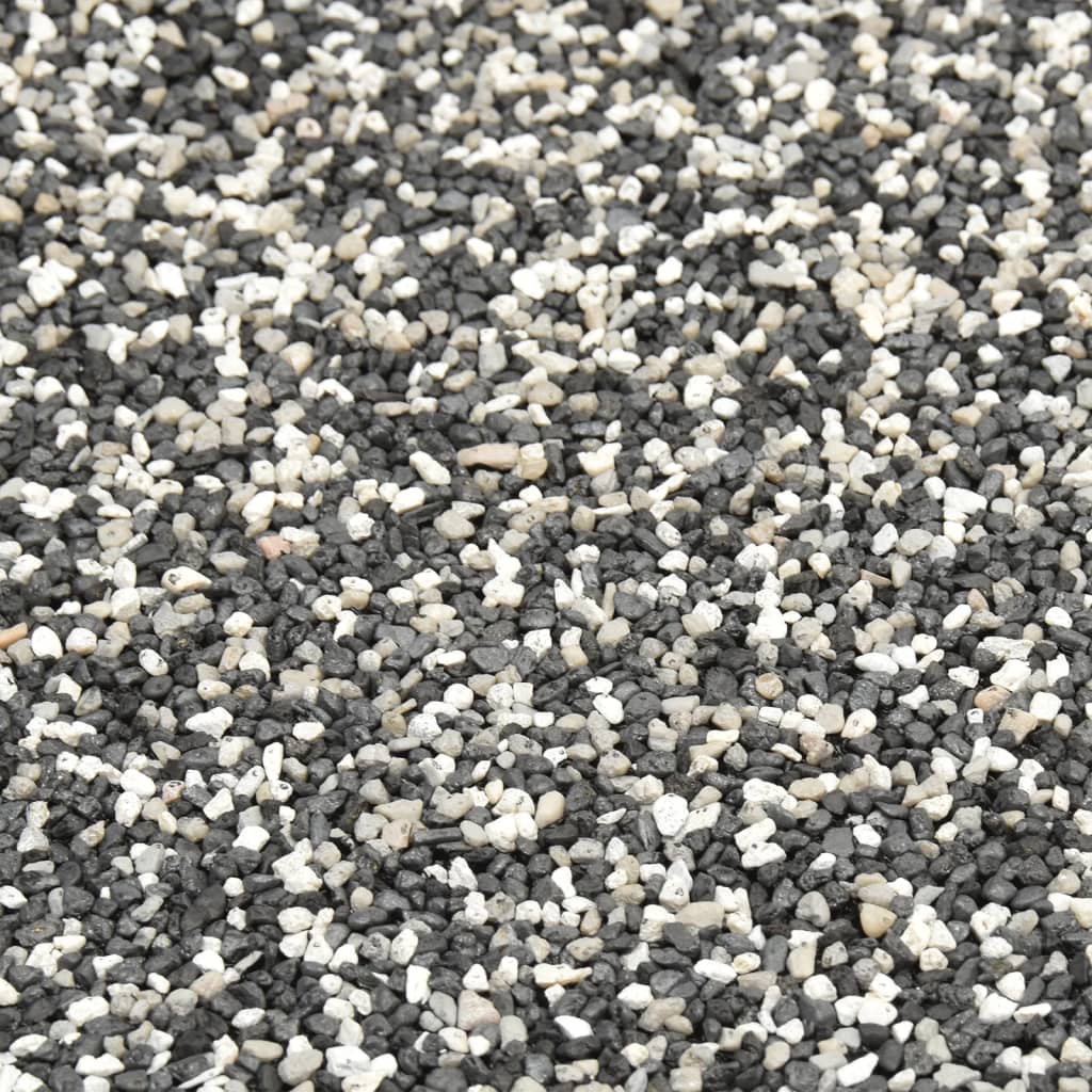 Pond liner with pebbles, grey, 400x40cm