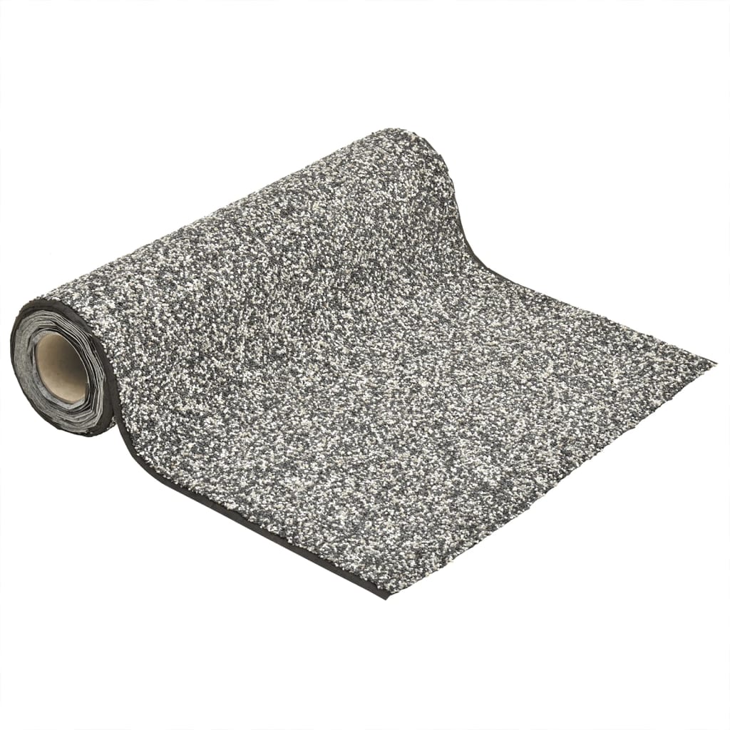 Pond liner with pebbles, grey, 400x60cm