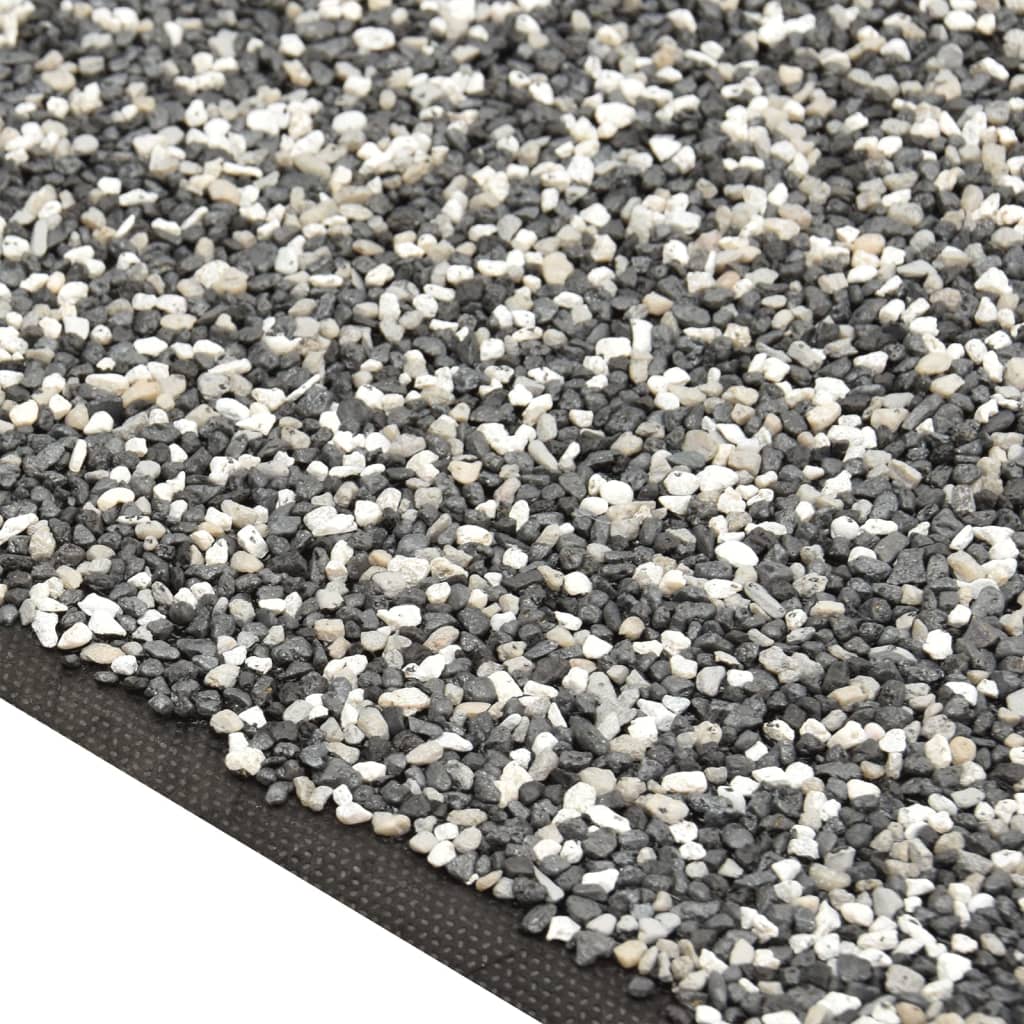 Tvenkinio danga su akmenukais, pilkos spalvos, 300x100cm