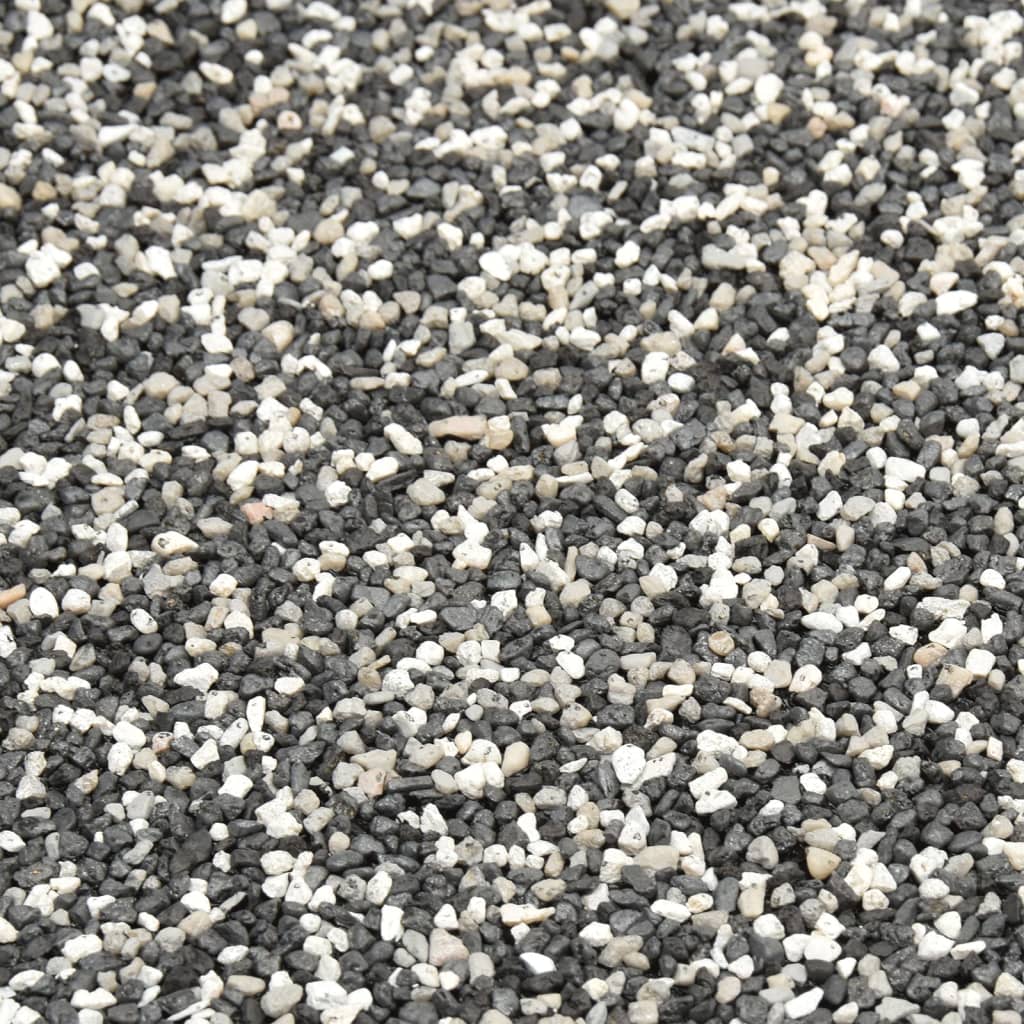 Tvenkinio danga su akmenukais, pilkos spalvos, 300x100cm