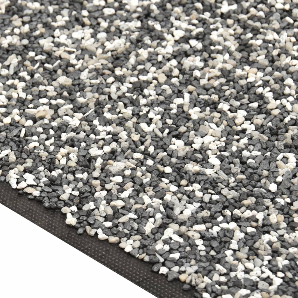 Tvenkinio danga su akmenukais, pilkos spalvos, 400x100cm