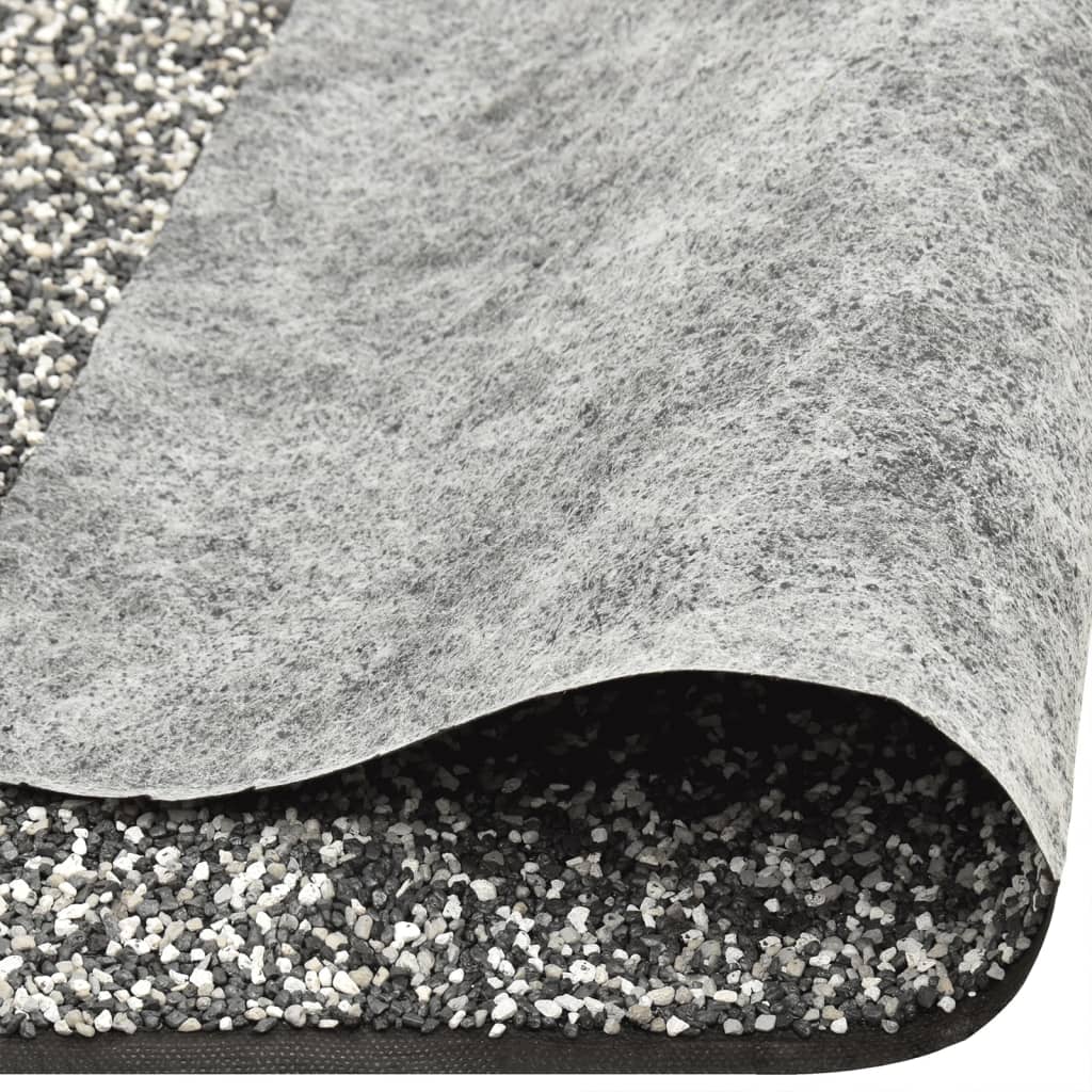Pond liner with pebbles, grey, 600x100cm