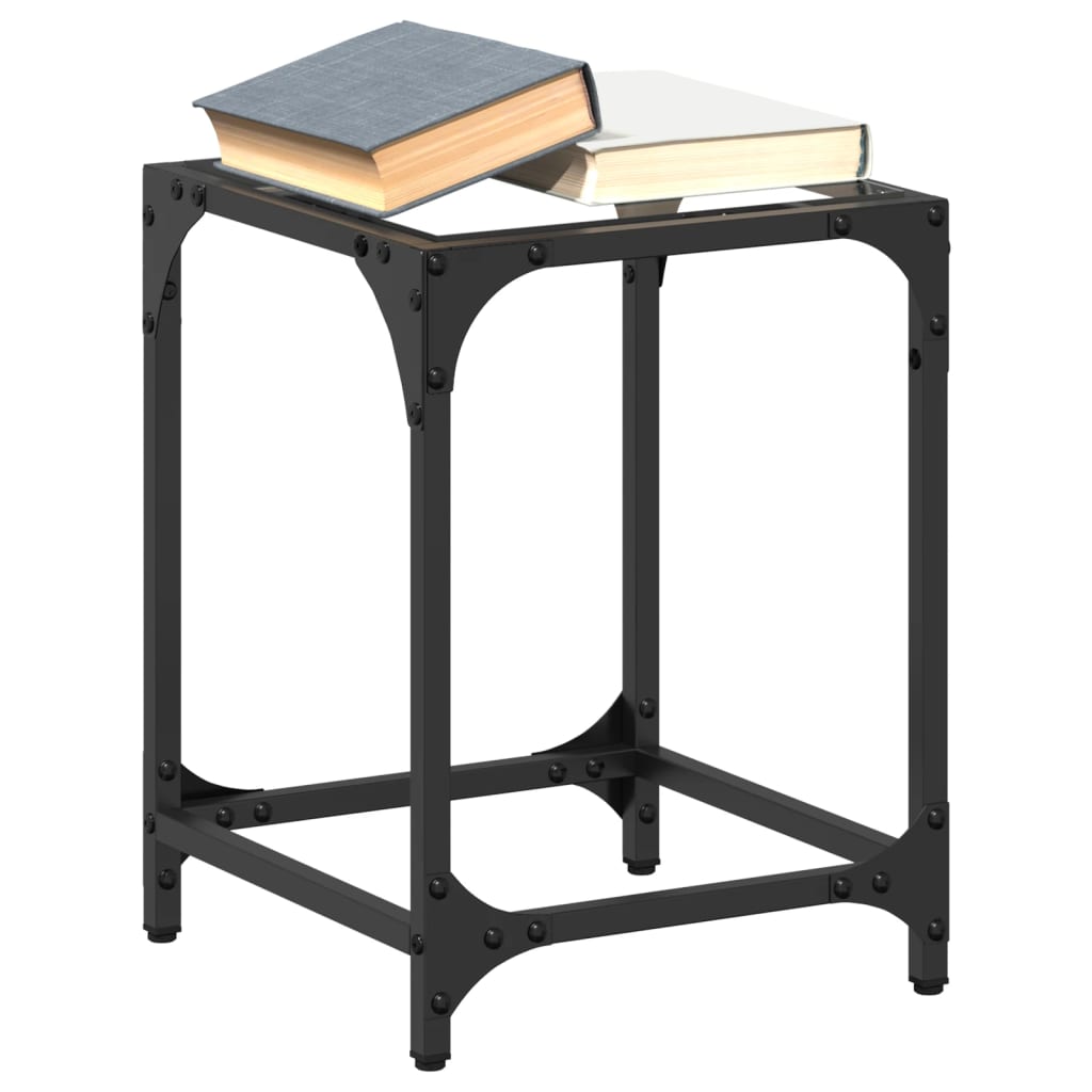 Coffee tables, 2 pcs., 30x30x40cm, steel
