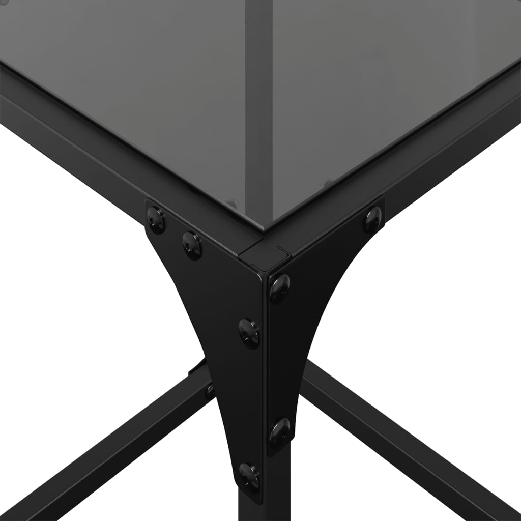Coffee tables, 2 pcs., 30x30x40cm, steel