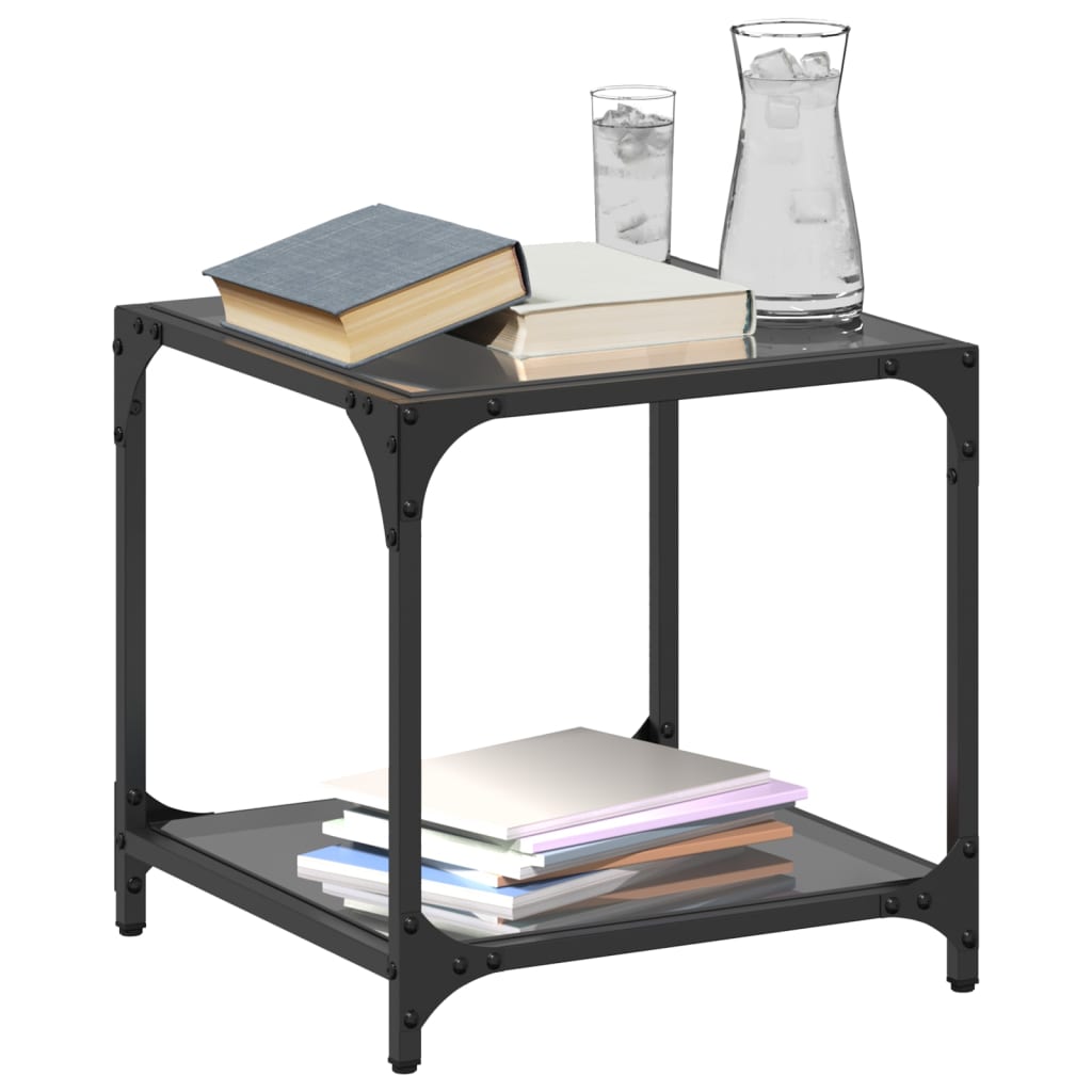 Coffee tables, 2 pcs., 40x40x40cm, steel