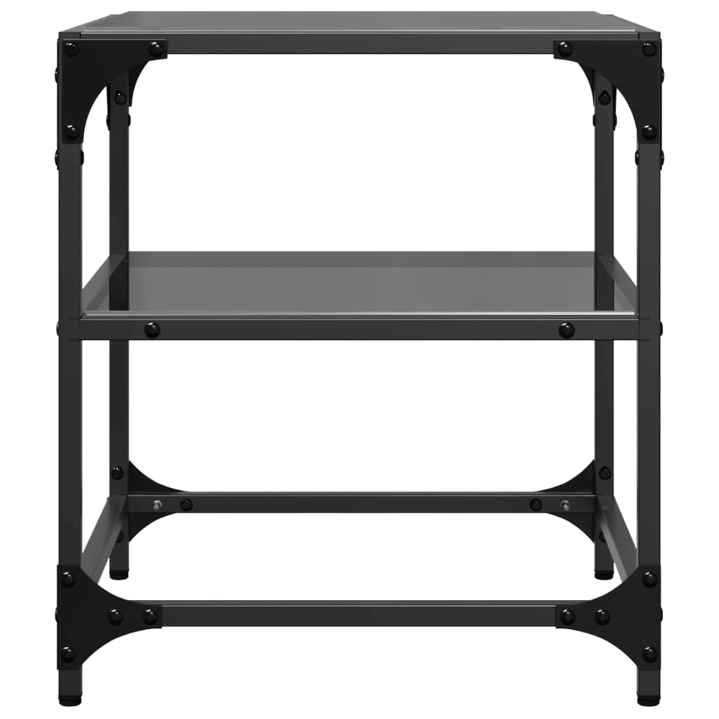 Coffee tables, 2pcs, 40x40x45cm, steel