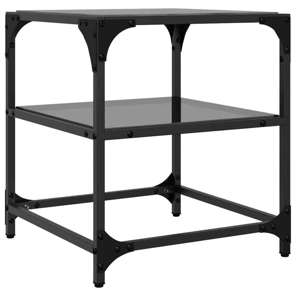 Coffee tables, 2pcs, 40x40x45cm, steel
