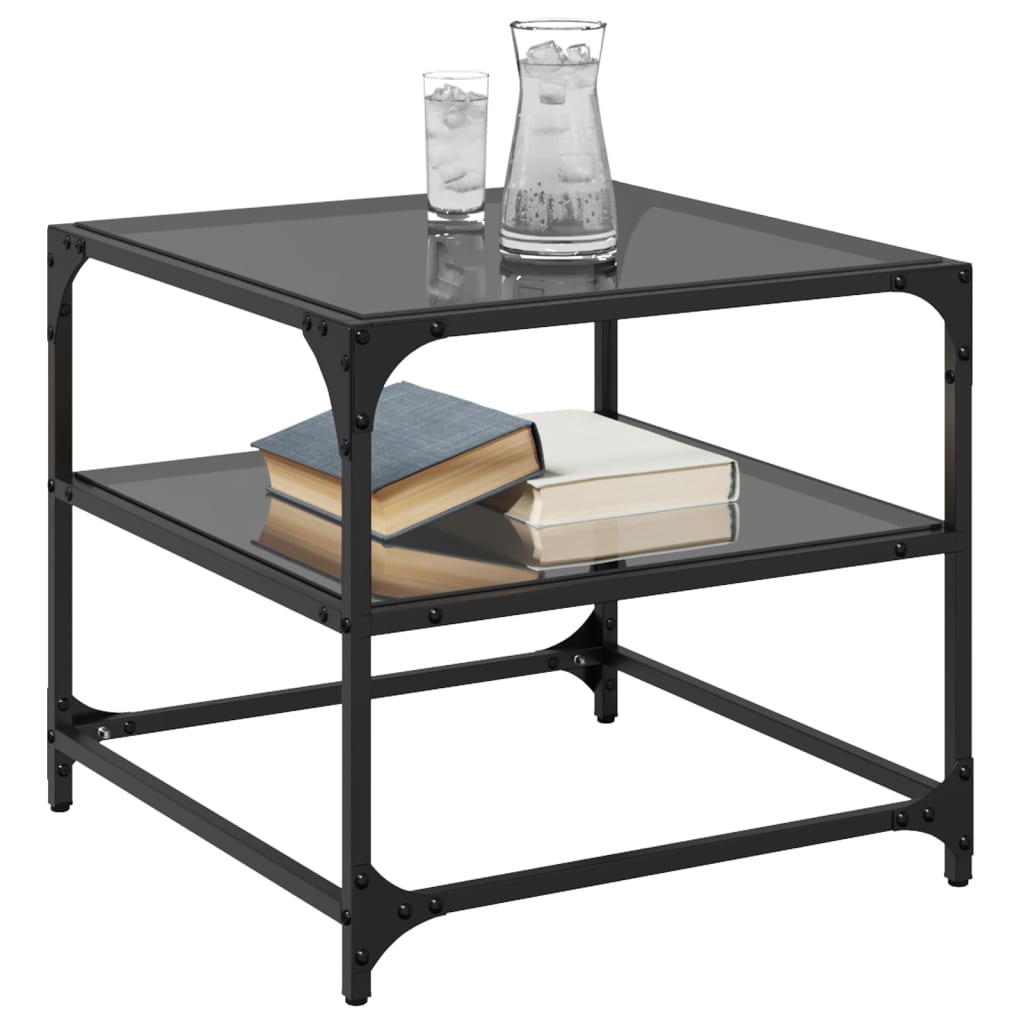 Coffee tables, 2 pcs., 50x50x45cm, steel
