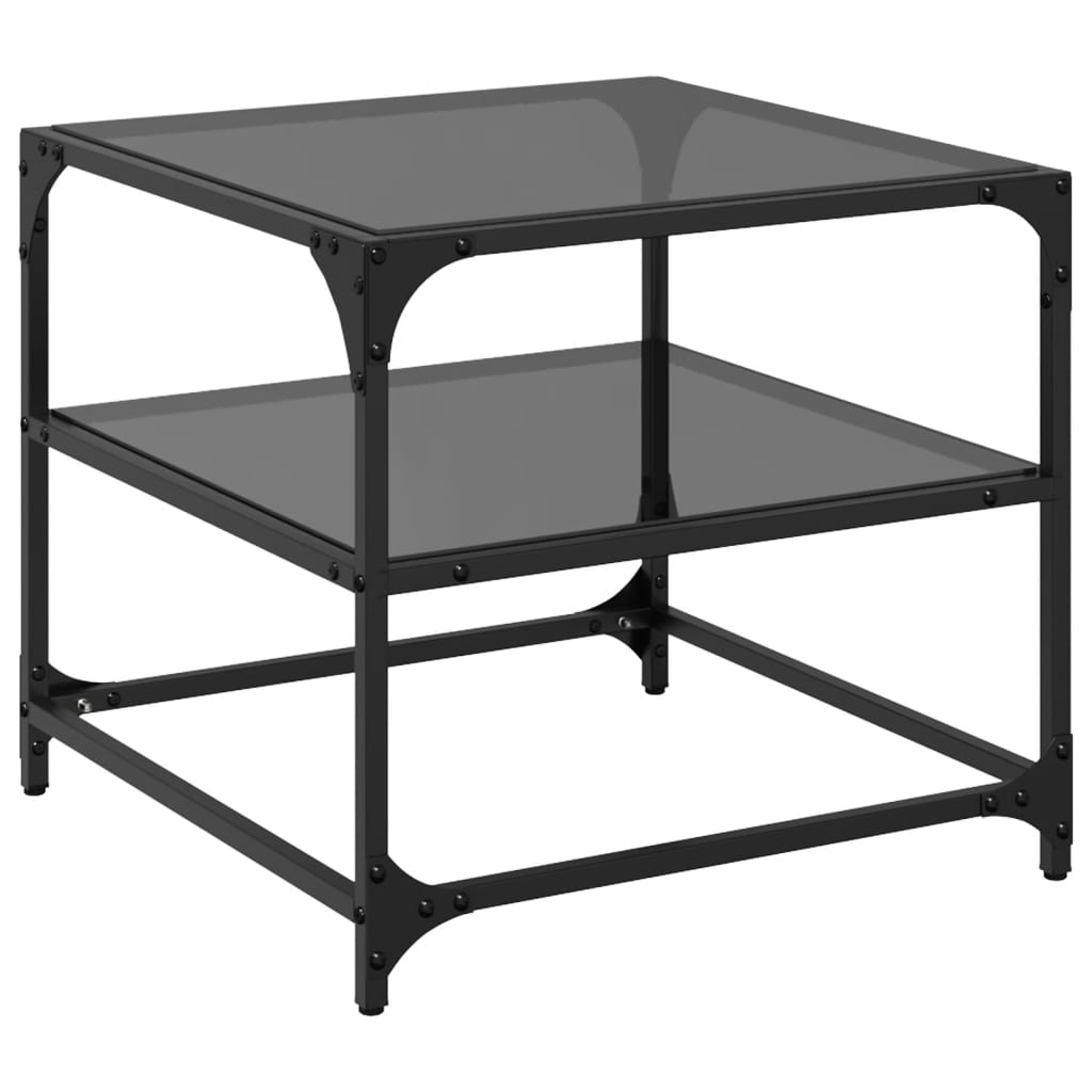Coffee tables, 2 pcs., 50x50x45cm, steel