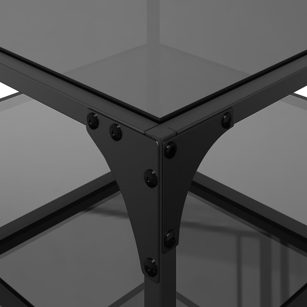Coffee tables, 2 pcs., 50x50x45cm, steel