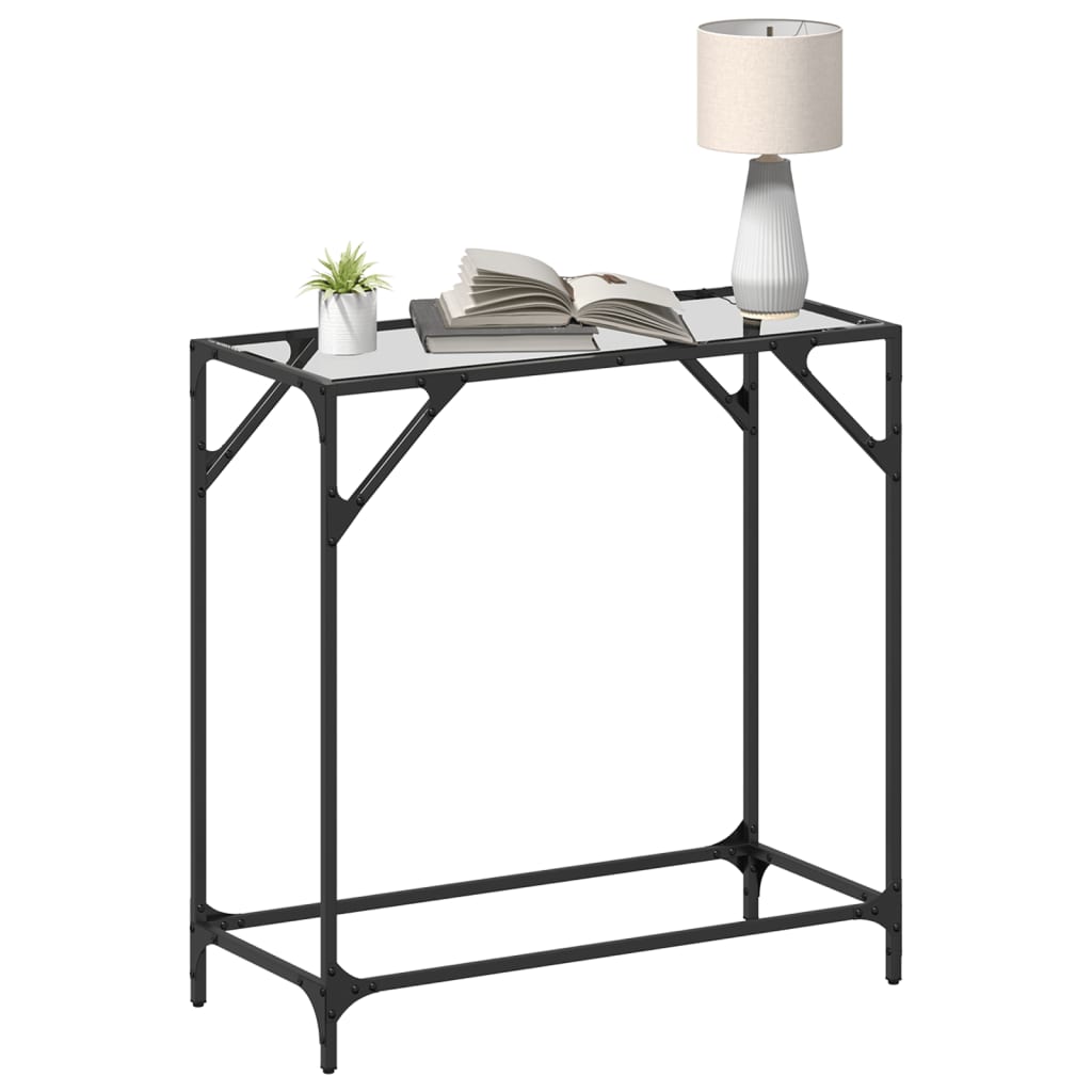 Console table, 80x35x81cm, steel