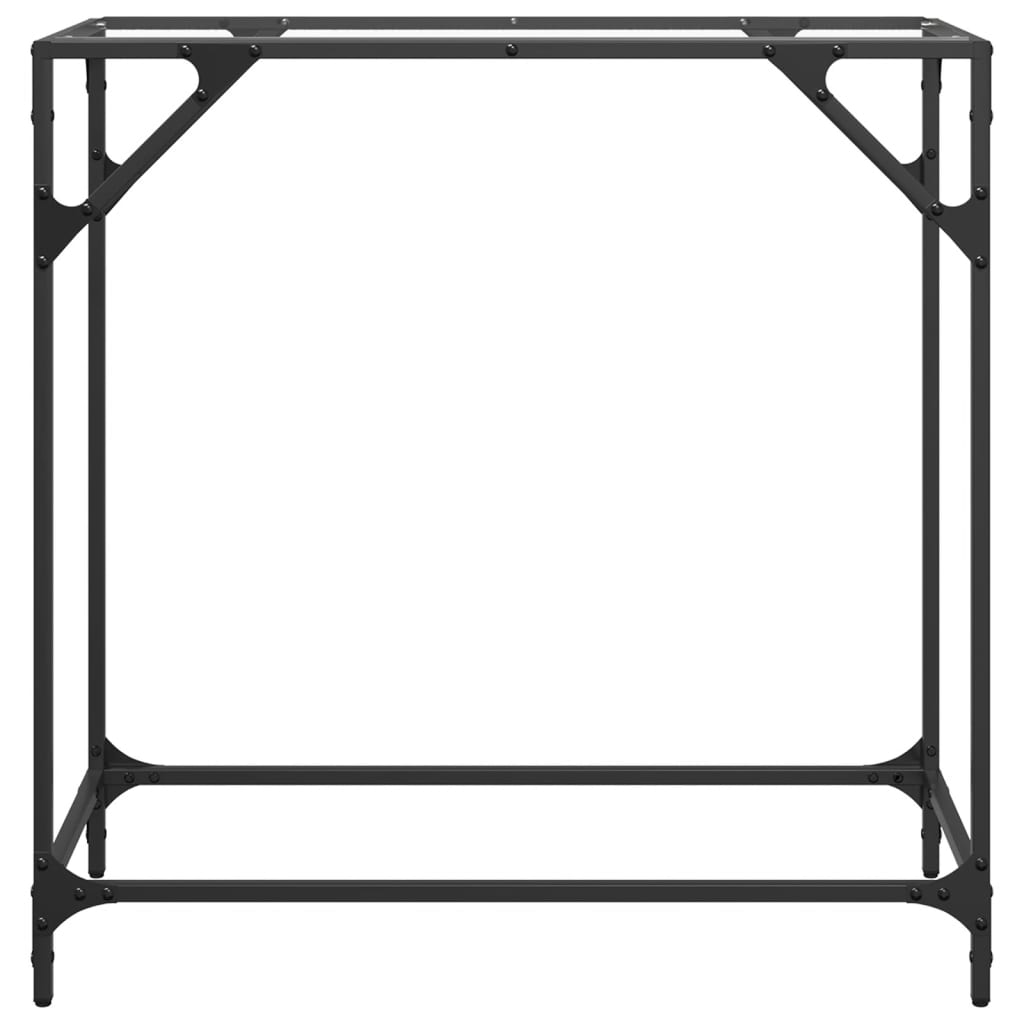 Console table, 80x35x81cm, steel
