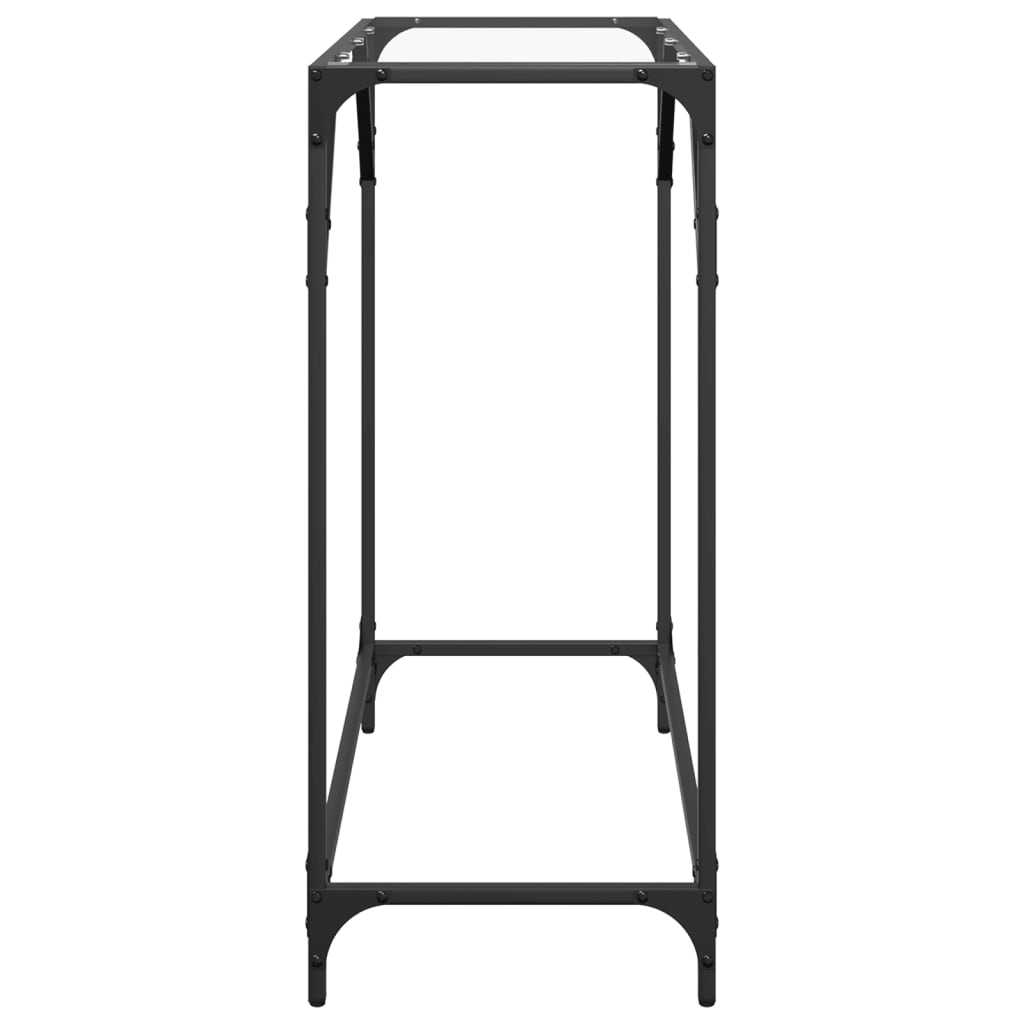 Console table, 80x35x81cm, steel