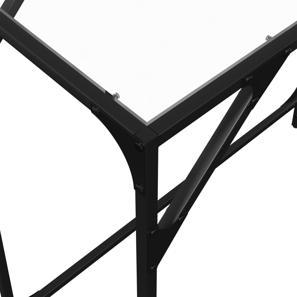 Console table, 80x35x81cm, steel