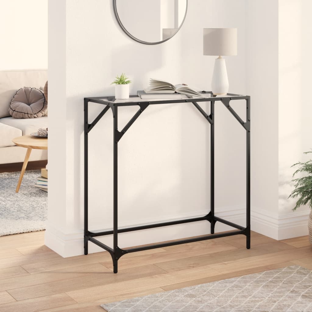 Console table, 80x35x81cm, steel