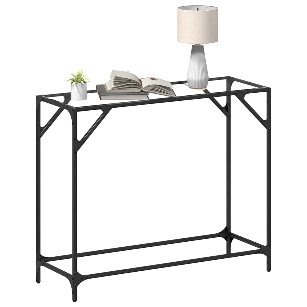 Konsolinis staliukas, 98x35x81cm, plienas