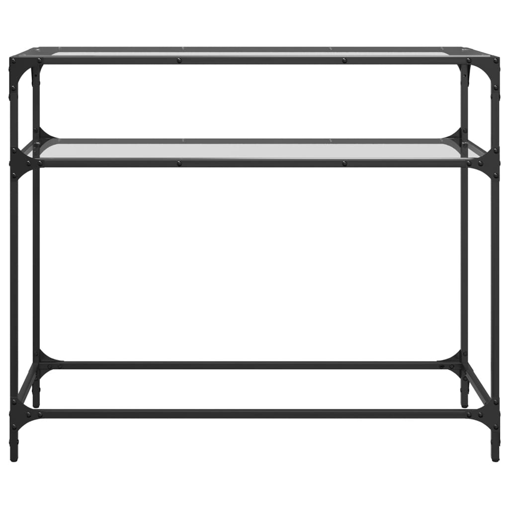 Konsoles galds, 98x35x81cm, tērauds