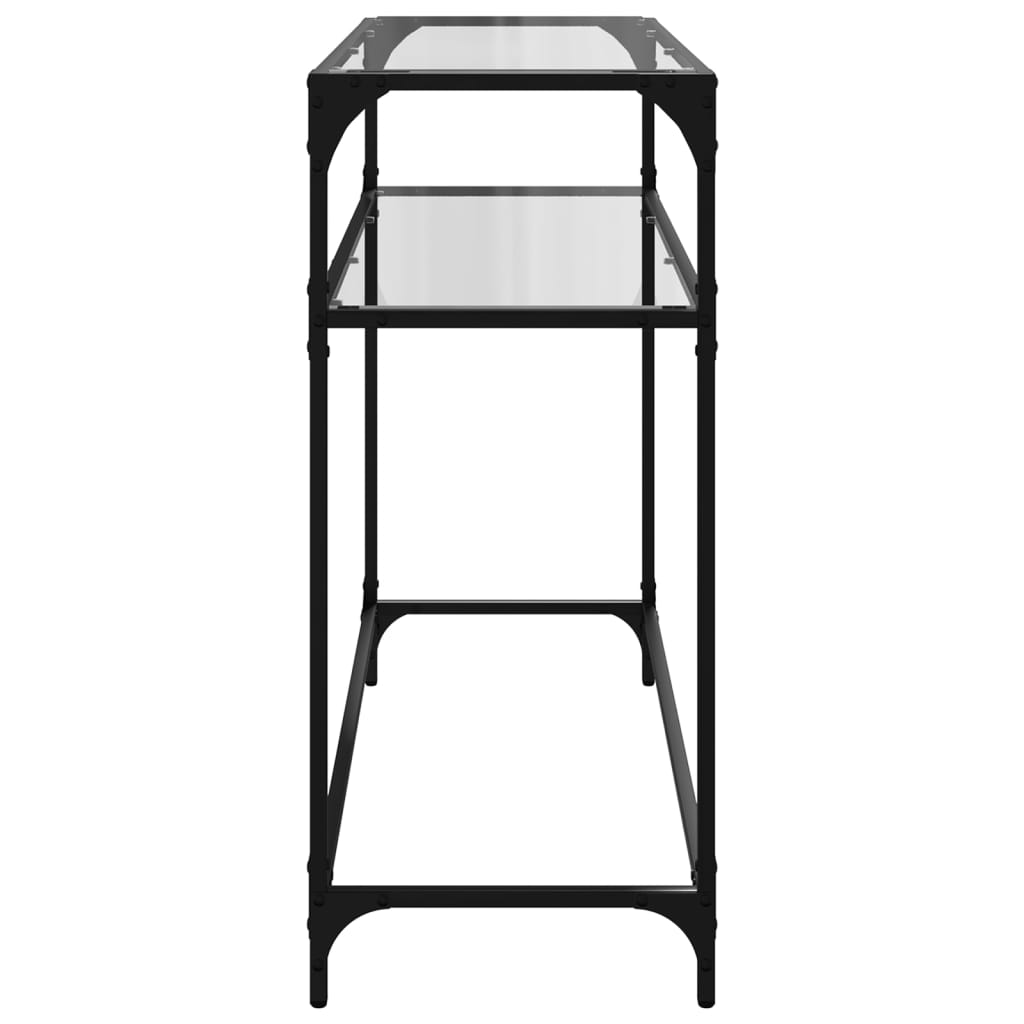 Konsoles galds, 98x35x81cm, tērauds