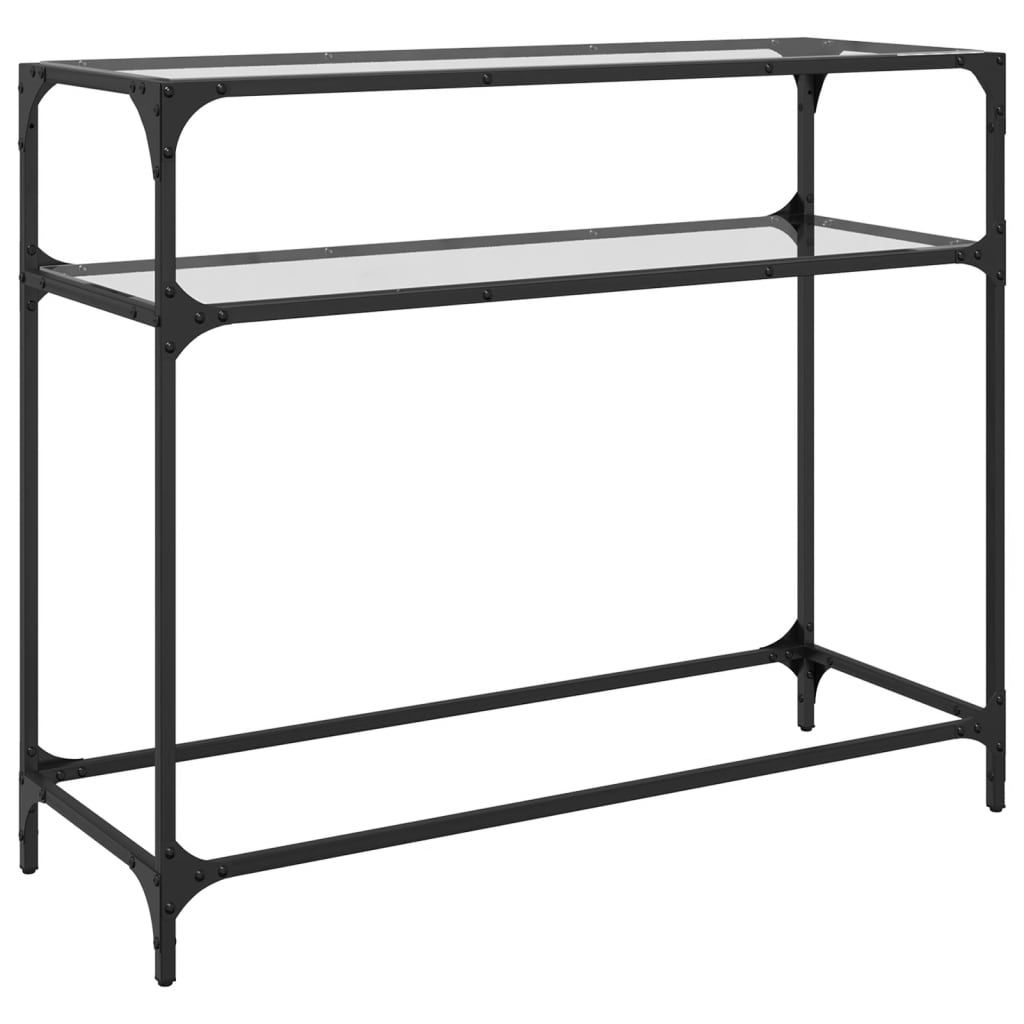 Konsoles galds, 98x35x81cm, tērauds