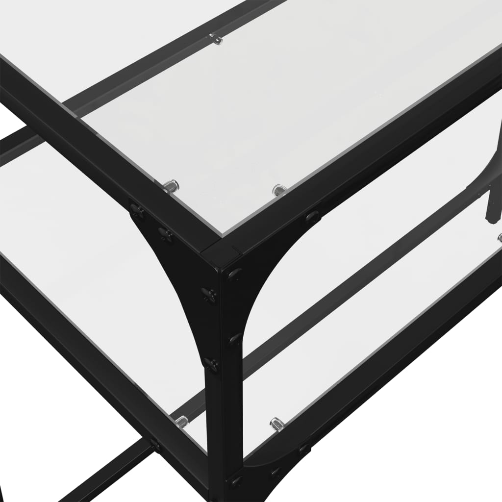 Konsoles galds, 98x35x81cm, tērauds