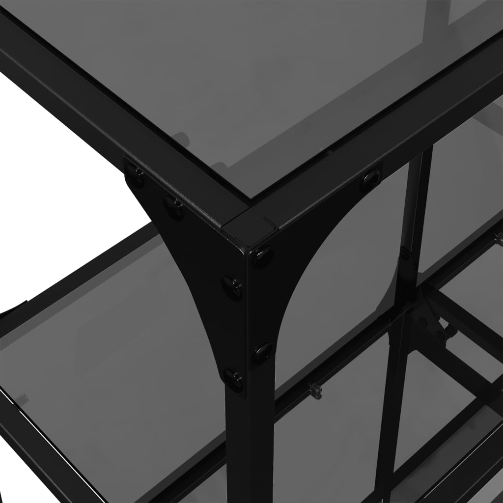 Console table, 118.5x30x81cm, steel