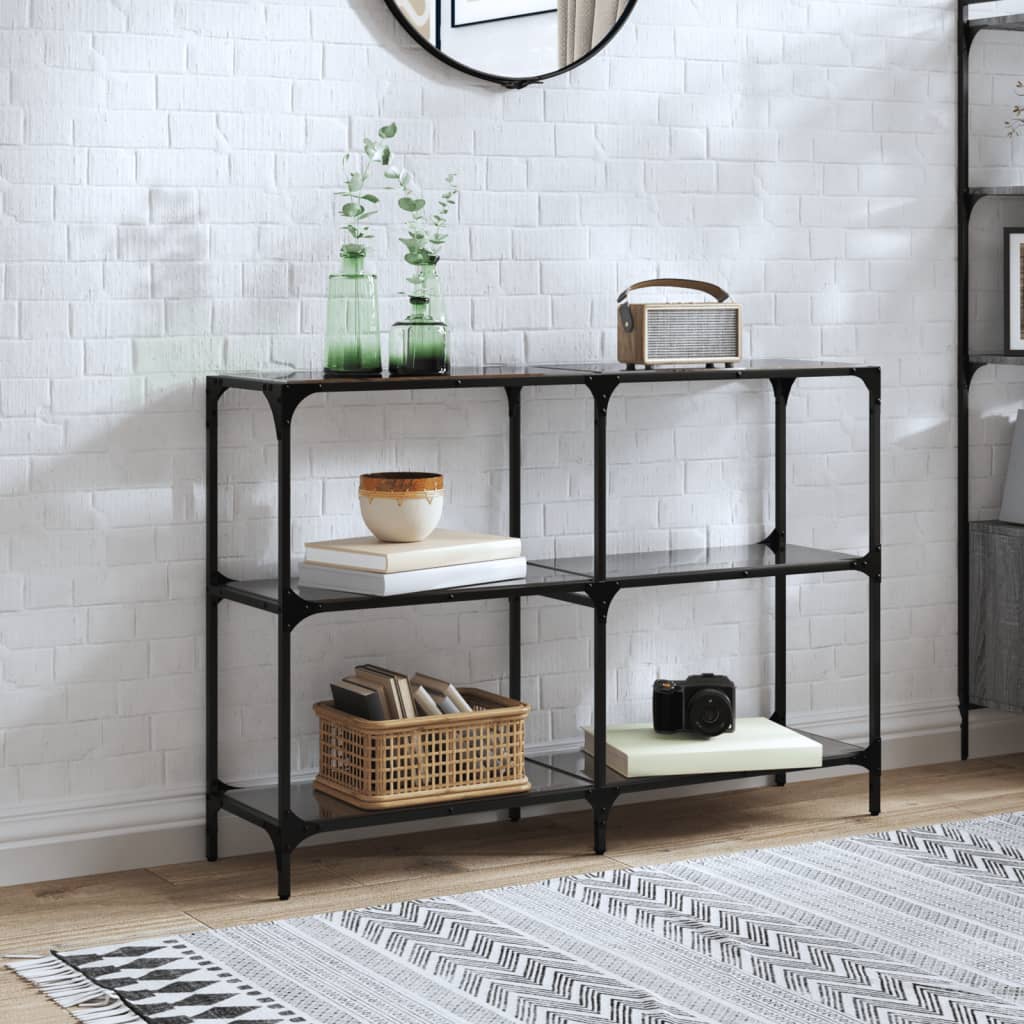 Console table, 118.5x30x81cm, steel