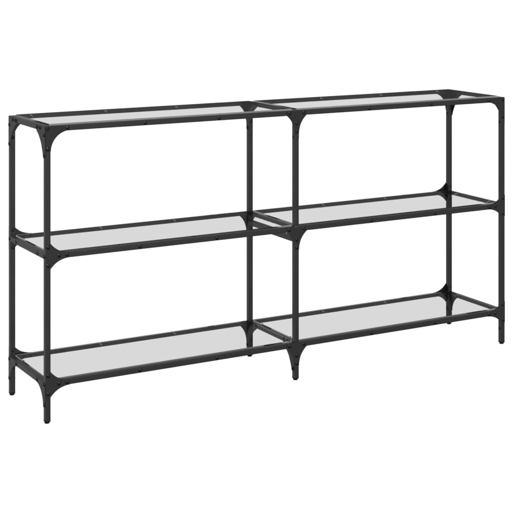 Konsoles galds, 158,5x30x81cm, tērauds