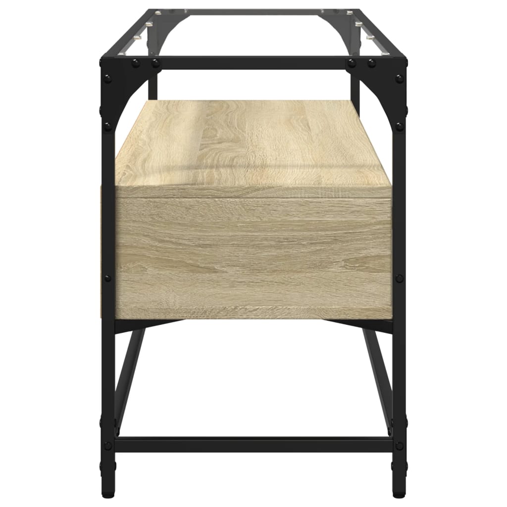 TV cabinet, Sonoma oak, 98x35x51cm, wood