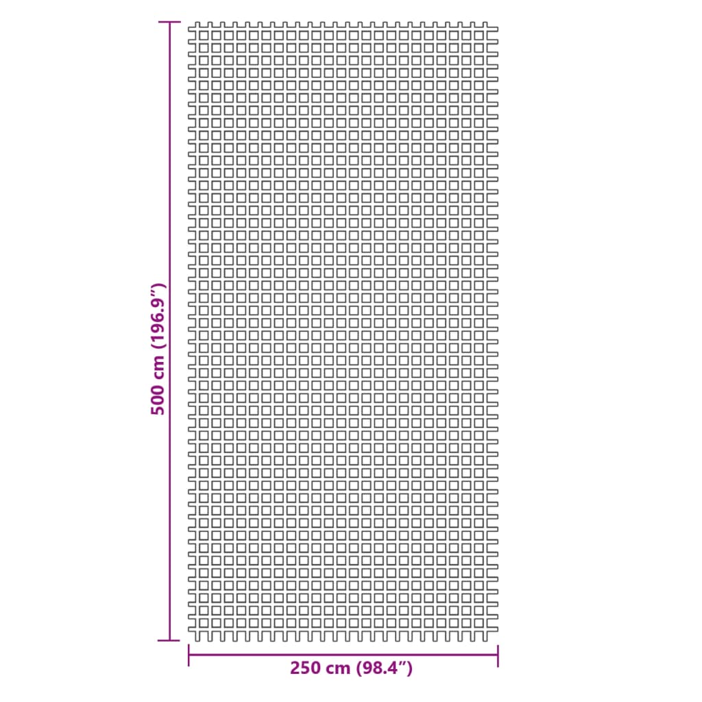 Palapinės kilimas, antracito spalvos, 5x2,5m