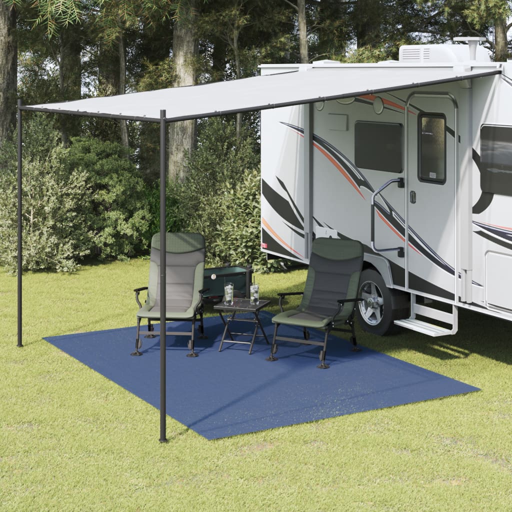 Tent carpet, blue, 3.5x2.5m