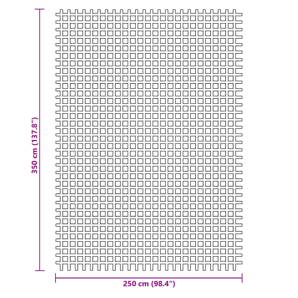 Palapinės kilimas, žalios spalvos, 3,5x2,5m