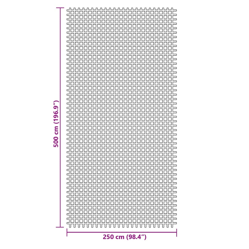 Palapinės kilimas, žalios spalvos, 5x2,5m