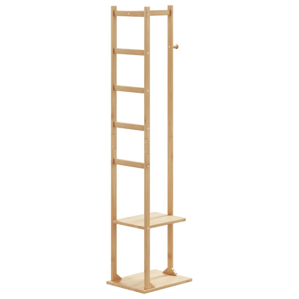 palto stovas su kabliukais ir lentynomis 38,5x30x156 cm