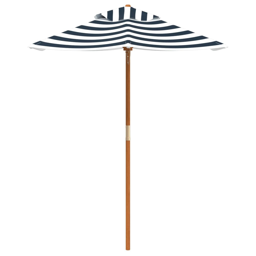 Children's Garden Umbrella with Wooden Pole, Ø120x140cm