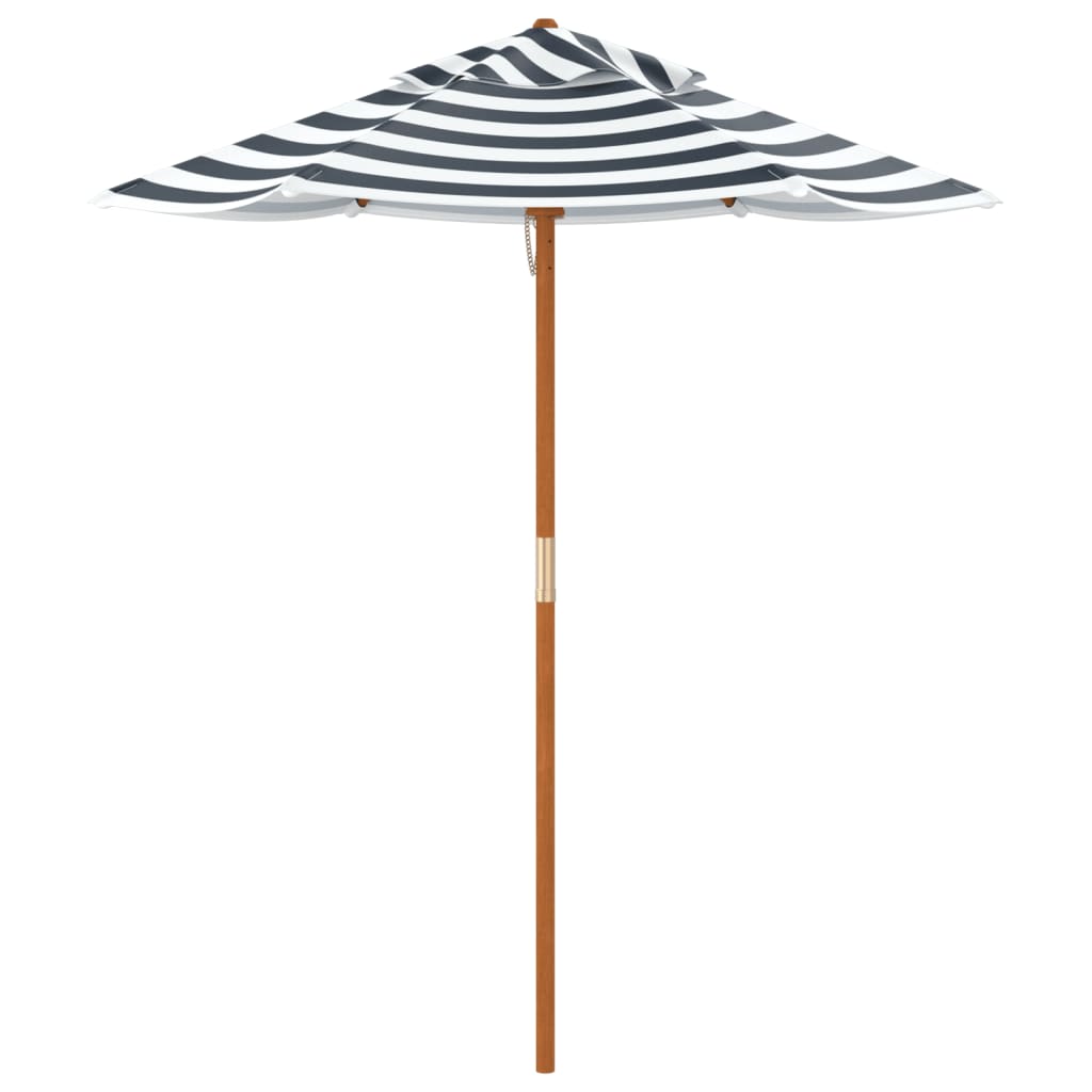 Children's Garden Umbrella with Wooden Pole, Ø120x140cm